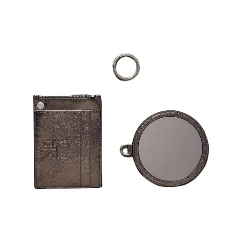 CALVIN contrast Polyurethane Wallet Women's Bronze