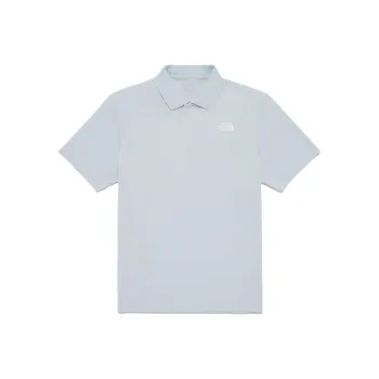 THE NORTH FACE CMX PRIME Polo Shirt Men's Light Blue