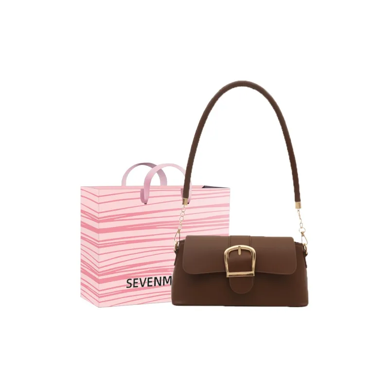 SEVENMOONS PU Shoulder Bag Regular Women's Multicolor-16