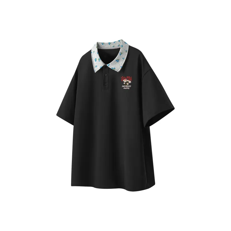 BENATRY Polo Shirt Unisex Black-1