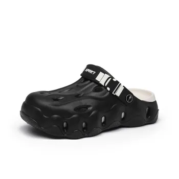 DOUBLE STAR 88 Clogs Unisex Black White