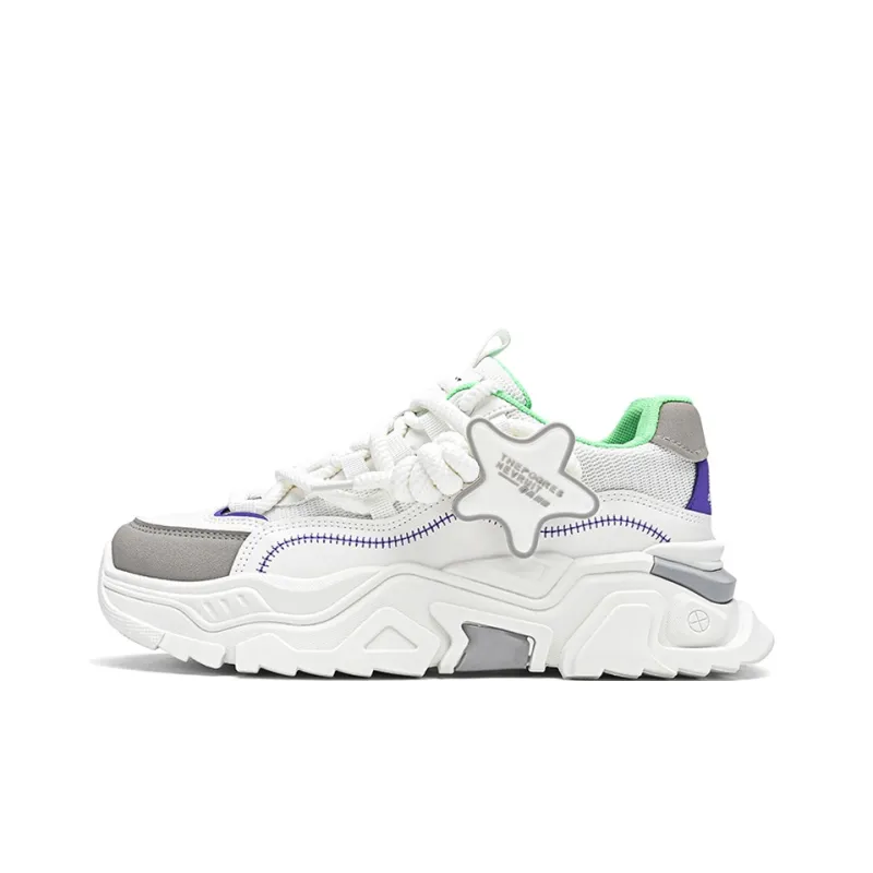 HACKBUTEER Low Top Chunky Sneakers Men's Box Included-11