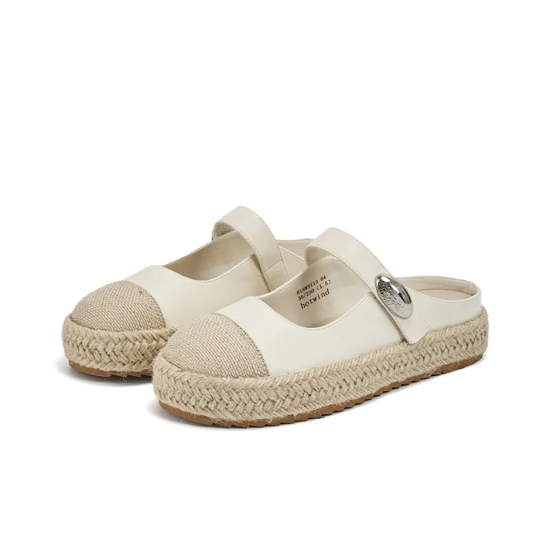 Hotwind Abrasion Resistant Slip Resistant Closed Toe Slippers Women's-3