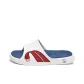 Beige White Navy Blue