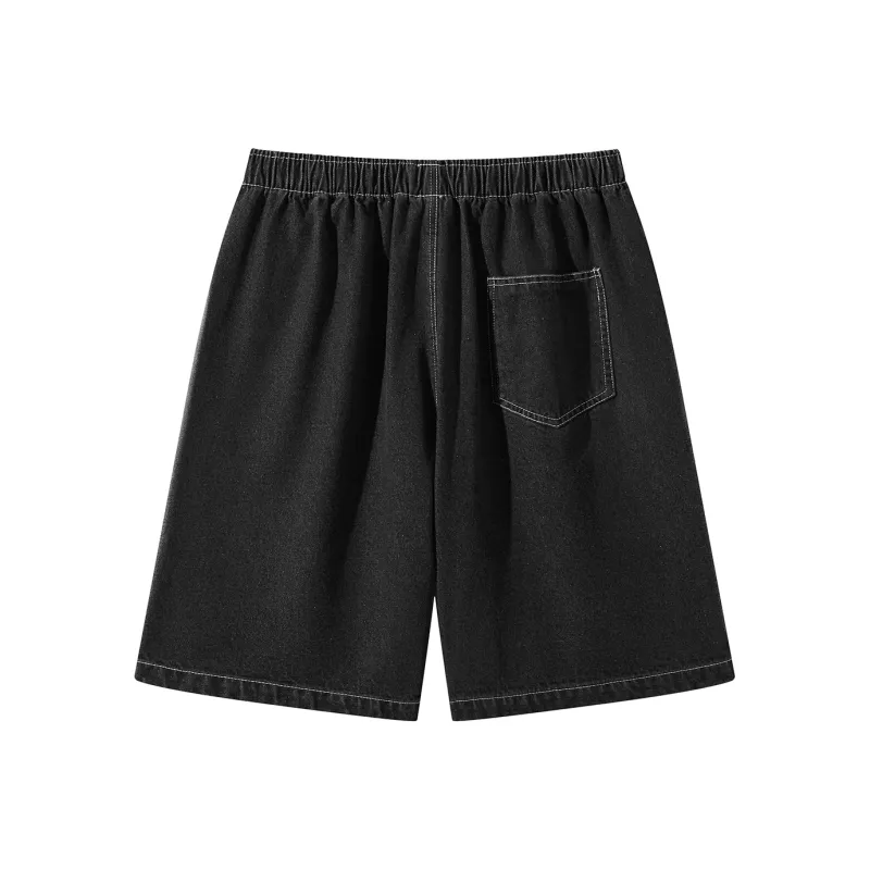 BRYAN JIMENEZ Denim Shorts Unisex-1