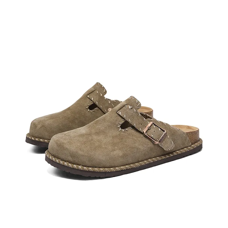 ROBINHOOD Quiet Odor Resistant Abrasion Resistant Slip Resistant Closed Toe Slippers Unisex Box-11