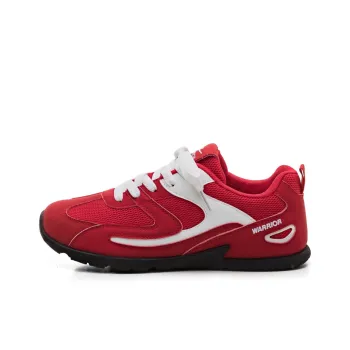 Warrior Breathable, Balanced, Lightweight Low Top Casual Shoes Women's Red White