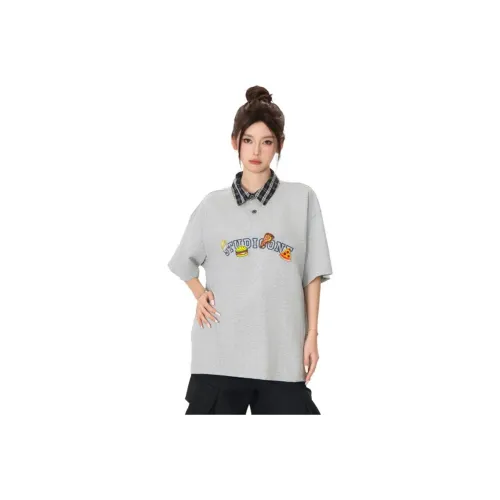 Ordifen Drop Shoulder Sleeve T Shirt Women's