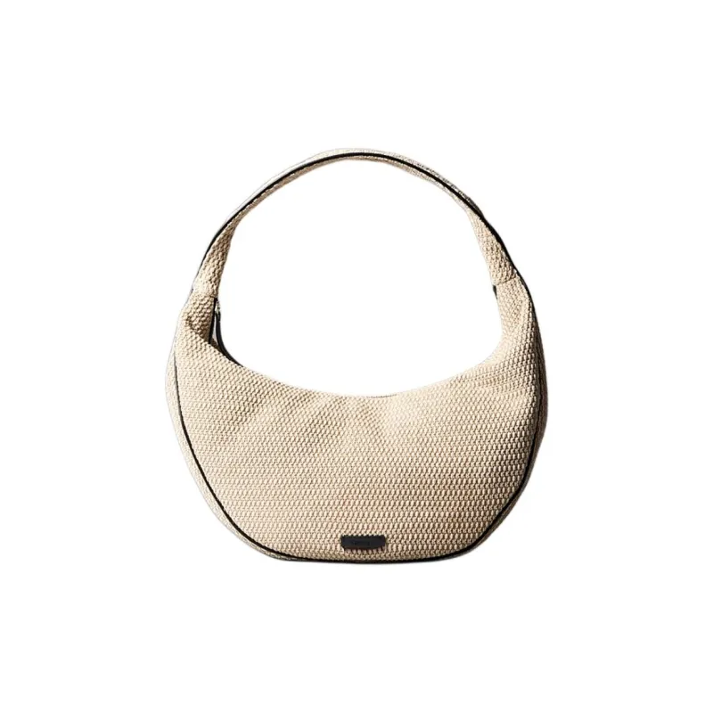 CALVIN KLEIN Polypropylene Hobo Bag Handbag Large Size Women's Beige-0
