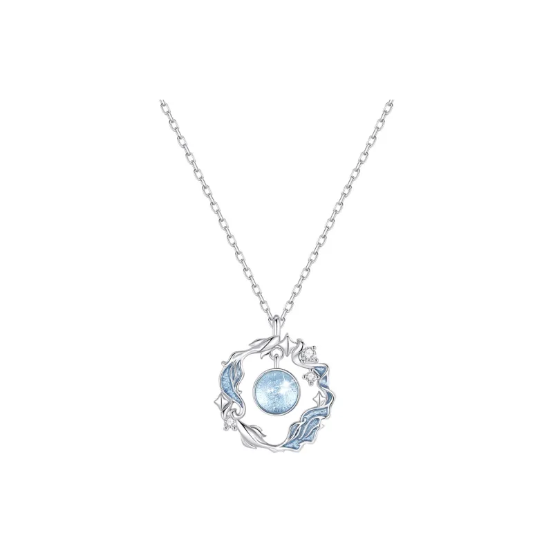 LISM S925 Silver Necklaces Women's-4