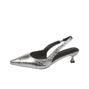 Puppytown Flared Heel High Heels 5cm Women's