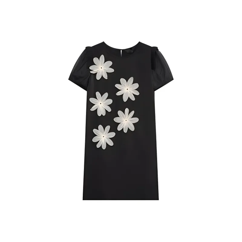 LUYOUYE Short Sleeved Dress Women's-0