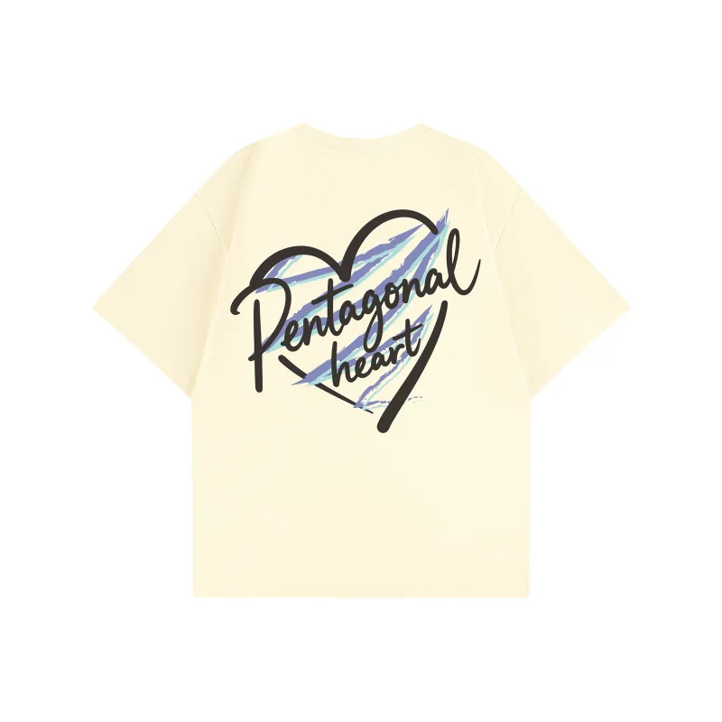PENTAGONAL HEART T Shirt Unisex-10