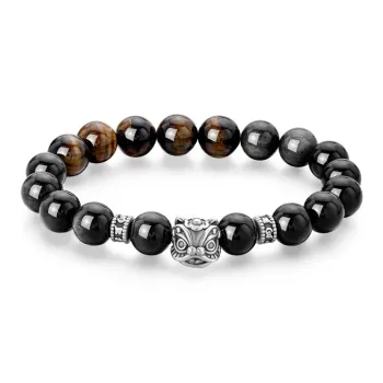 JUICY GRAPE Obsidian Bracelets Unisex