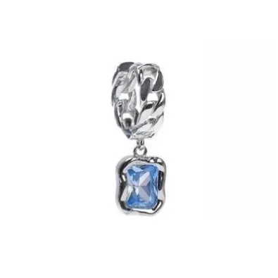ZWU 925 Sterling Silver Stud Earrings Unisex-0