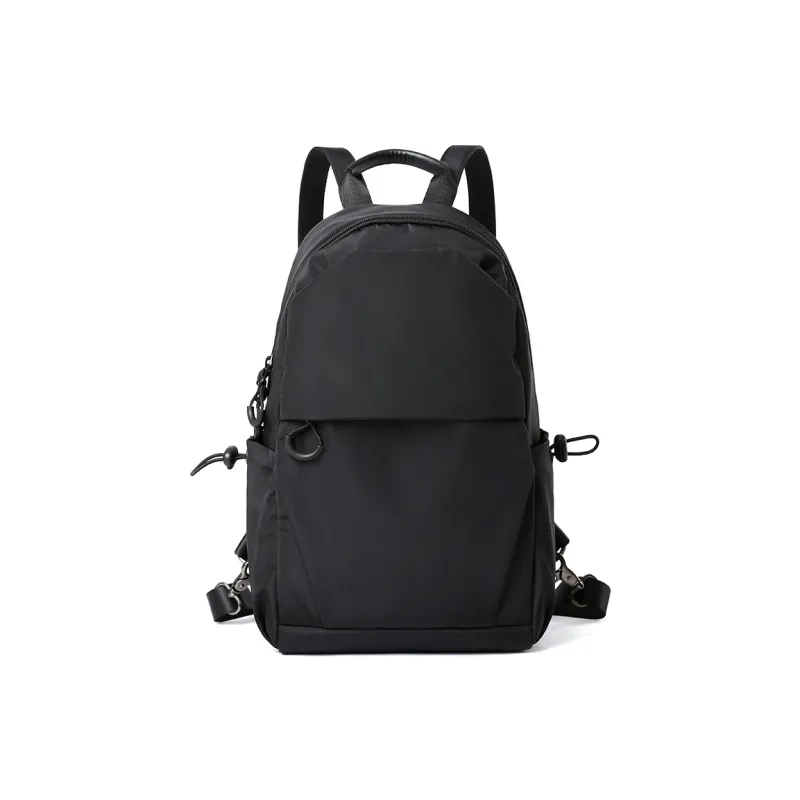 MOYYI Oxford Mini Backpack Regular Unisex Black/Khaki-1