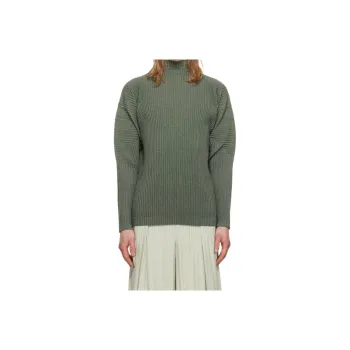 Homme Plissé Issey Miyake Knitwear Men's Green