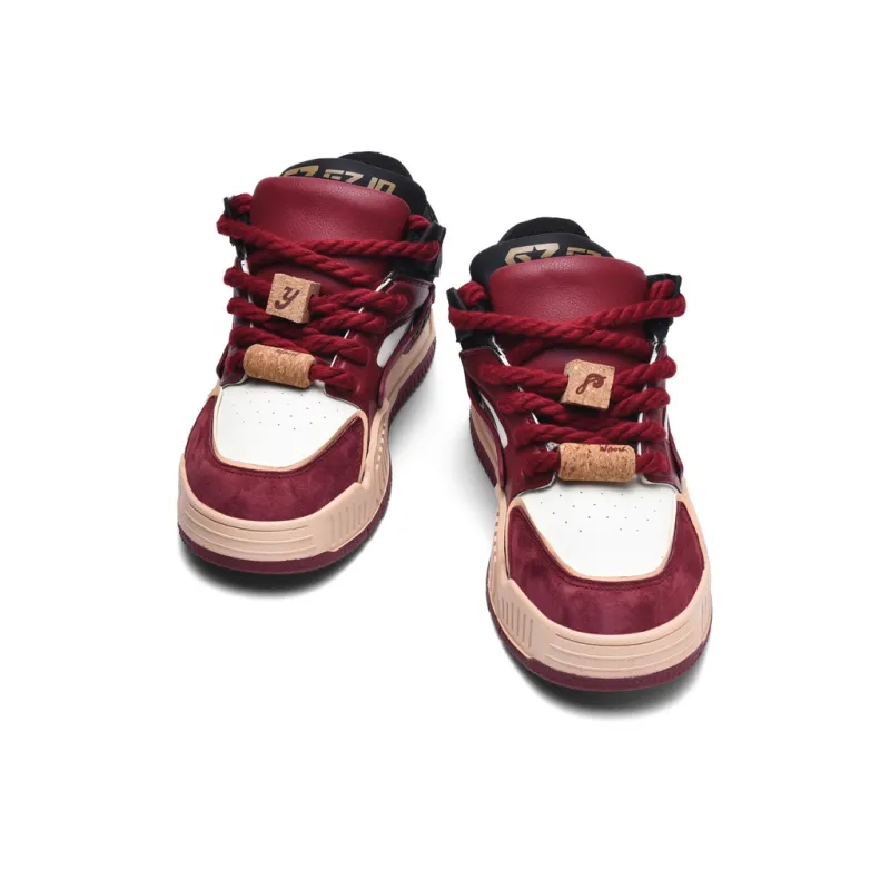 Cuzzi Anti-Slip And Wear-Resistant Height Increasing Low-Top Skateboard Shoes Unisex-23