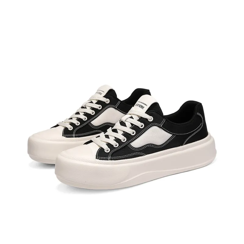 Yamid Lightweight Height Increasing Moisture Wicking Low Top Skateboard Shoes Men's-2