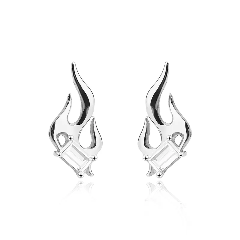 ZANC Alloy Stud Earrings Unisex-4