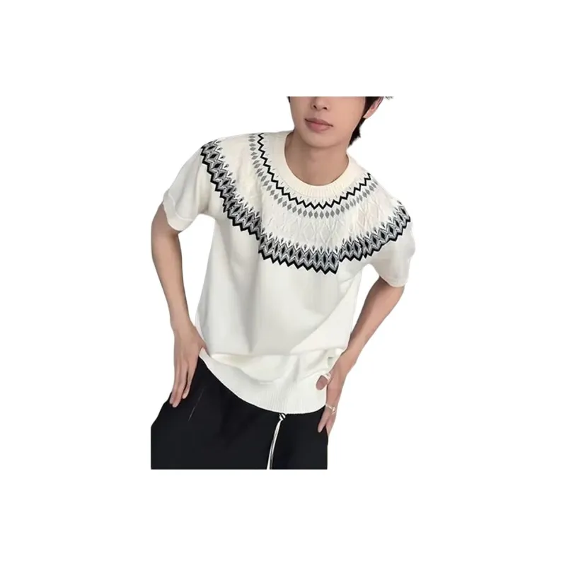 ZYKY T Shirts Unisex White-1
