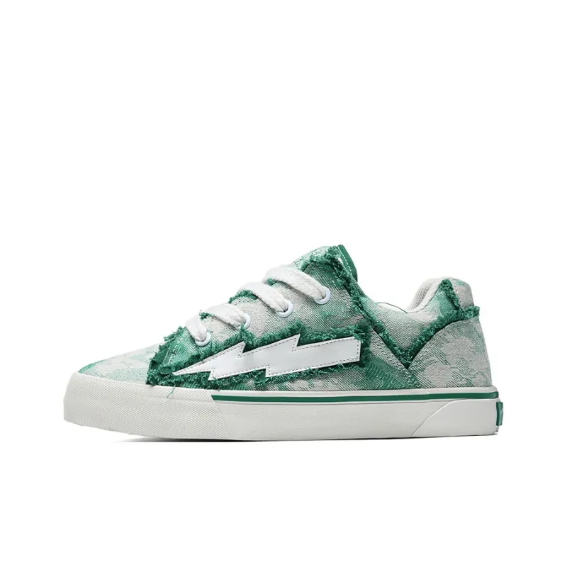 1xact Cover Skateboard Shoes Unisex Low Top White-17