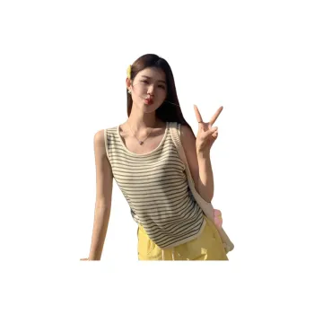 SUSANSAN Tank Tops Women's