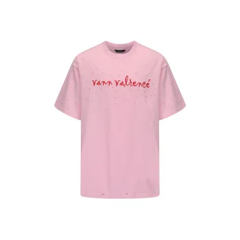 VANN VALRENCÉ T Shirts Unisex Pink