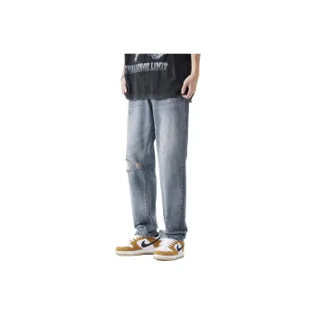 Tonlion Jeans Unisex Light Blue