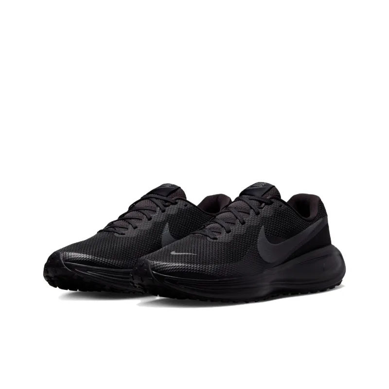 Nike REVOLUTION 8 Anti Slip Wear Resistant Low Top Casual Running Shoes Men's Black-2