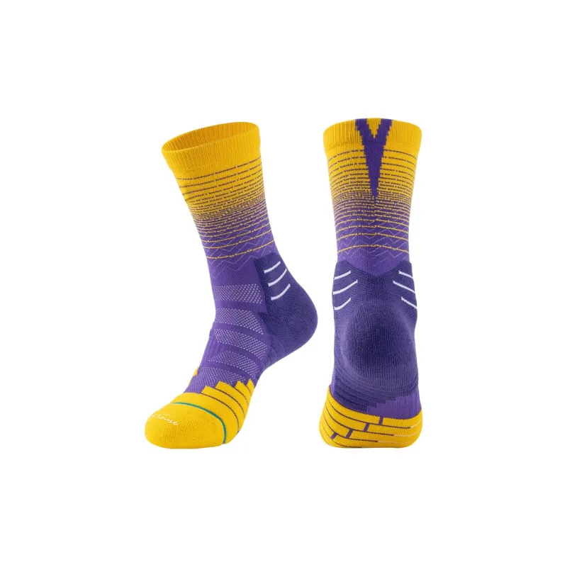 Gentle Welcome Basketball Socks Unisex-6