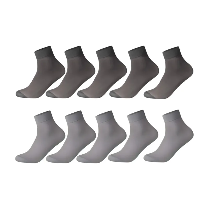 Lan Miao Mid Calf Socks Men's 10 Pack-5