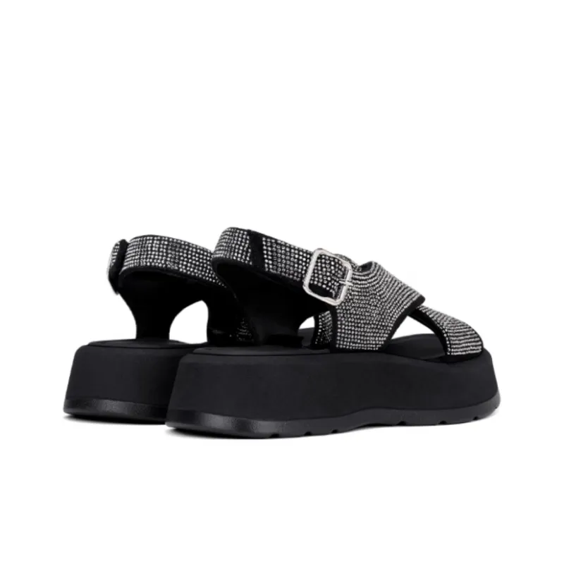 JESSICA SOPHIA One Strap Sandals Women's Gunmetal-3