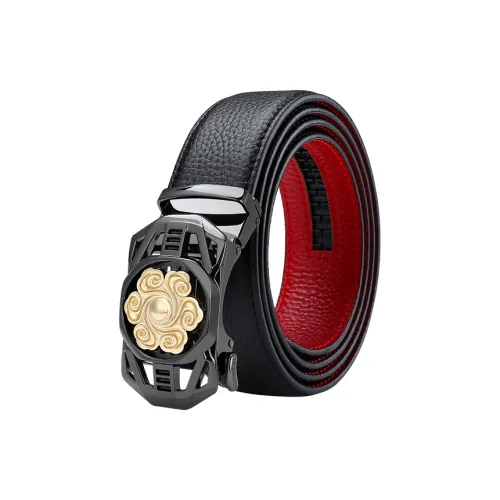 MILLIE'S Cow Leather Belts Men's Width 3.5cm