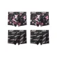 4 Pack (2 Black Bears+2 Black Text)