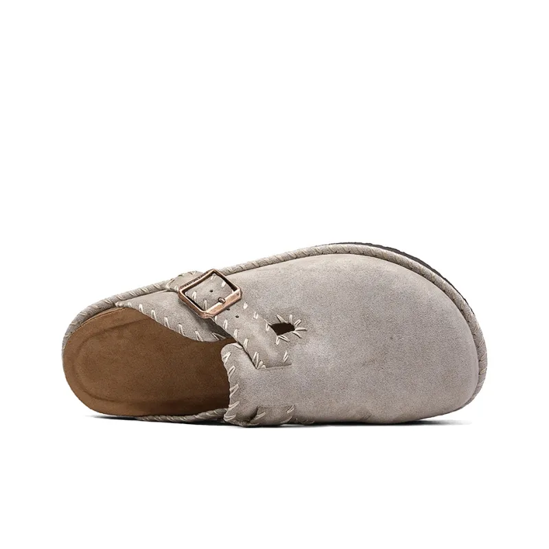 HACKBUTEER Closed Toe Slippers Unisex-14
