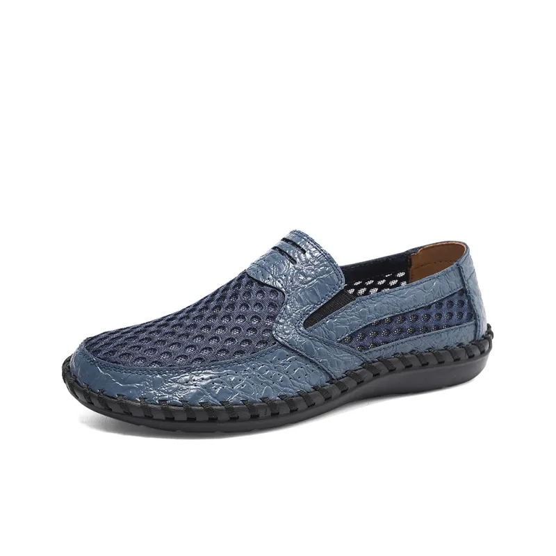 GESENLANG Slip Resistant And Breathable Low Top Casual Shoes Men's-20