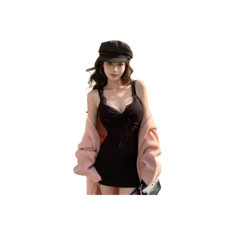 XIANSINIAO Slip Dresses Women's-3