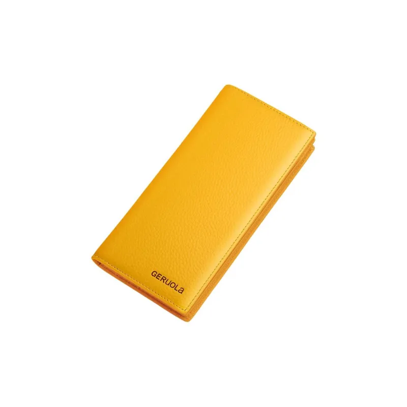 Gorora Top Grain Cow Leather Wallet Regular Women's Multicolor-3
