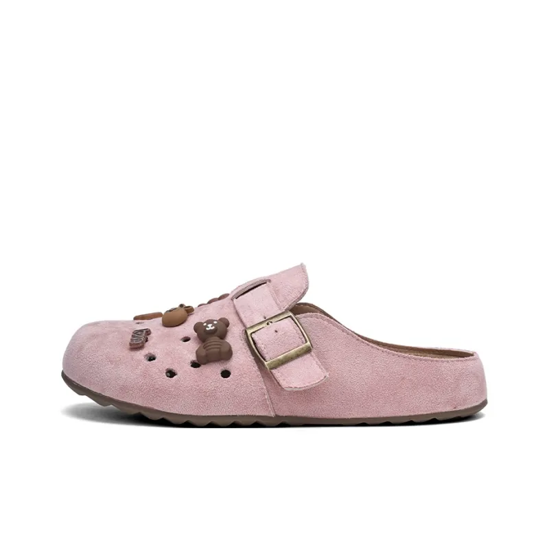 XMISTUO Quiet Slip Resistant Closed Toe Slippers Women's-16