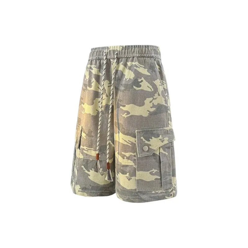 RASHOMONG Casual Shorts Unisex-2