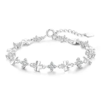 CHINA GOLD 999 Fine Silver Pure Silver Bracelets Women's