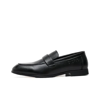 WEISHIBANGWEI Loafers Men's Black