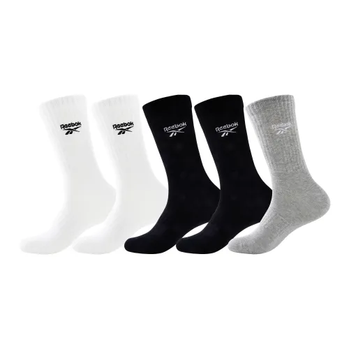 Reebok Basketball Socks Unisex 5 Pack