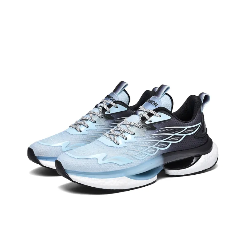 Ncmt Cushioning, Slip Resistant, Abrasion Resistant, Breathable, Support Low Top Running Shoes Unisex-12