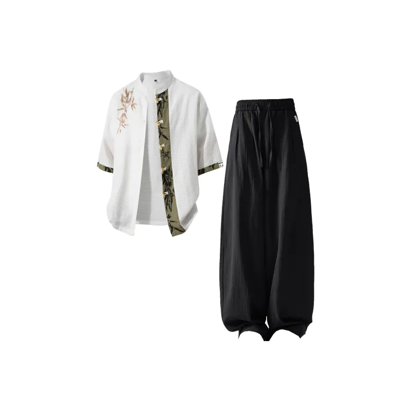 SAME FLOW Shirt Matching Set Unisex-4