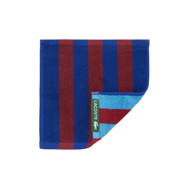 LACOSTE Towel Marine Blue 23*23cm-0