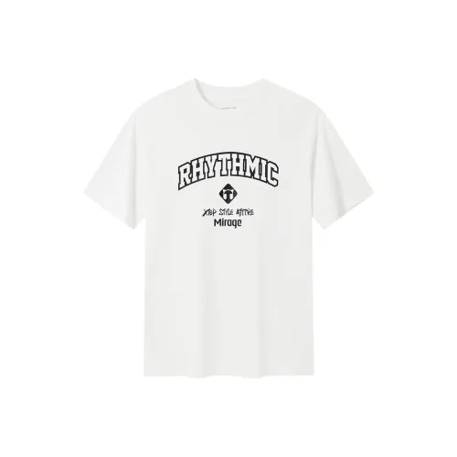 XTEP T Shirts Unisex White