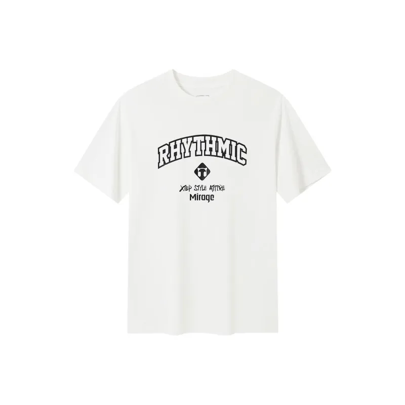 XTEP T Shirts Unisex White-0