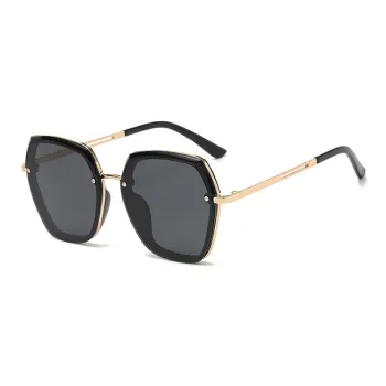 NOME Metal Irregular Shape Sunglasses Unisex